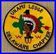 Vintage-OA-UNAMI-LODGE-1-ONE-Delaware-Chapter-Order-of-the-Arrow-JACKET-PATCH-01-yct
