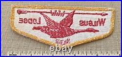 Vintage OA WILGUS LODGE 361 Order of the Arrow FLAP PATCH WWW Missoula, MT