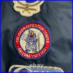 Vintage Official Boy Scout Windbreaker patches EAA, Explorer, PCiFA, ASU 60s BSA