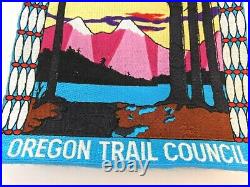 Vintage Order Of The Arrow Tsisqan Lodge Jacket Patch Oregon Trail Council 253