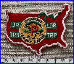 Vintage PHILMONT RANCH Boy Scout Junior Leader Training Troop PATCH BSA NM Camp