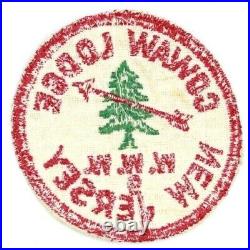 Vintage R1 Cowaw Lodge 9 Raritan Council Patch Boy Scouts BSA New Jersey
