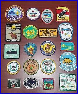 Vintage RARE Scouts Beavers Canada USA Patches Lot of 20 Vintage RARE Scouts Beavers Canada USA Patches Lot of 20