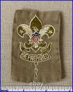 Vintage SCOUTMASTER Boy Scouts of America Early Position Badge PATCH BSA Leader
