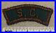 Vintage-SOUTH-CAROLINA-Explorer-Scout-Green-Brown-State-Strip-PATCH-GBS-S-C-01-on