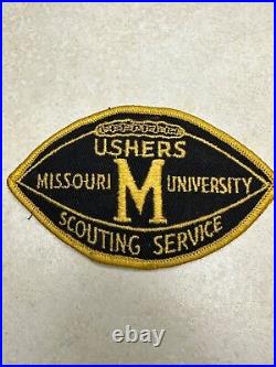 Vintage University of Missouri Boy Scout Ushers Patch 1953