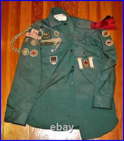 Vintage Vancouver BC Canada Boy Scouts Uniform Patches Books Water Canteen Vintage Vancouver BC Canada Boy Scouts Uniform Patches Books Water Canteen