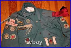 Vintage Vancouver BC Canada Boy Scouts Uniform Patches Books Water Canteen Vintage Vancouver BC Canada Boy Scouts Uniform Patches Books Water Canteen