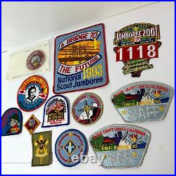 Vintage Various Patch Lot Set National Scout Jamboree Boy Scouts BSA + More