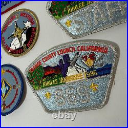 Vintage Various Patch Lot Set National Scout Jamboree Boy Scouts BSA + More