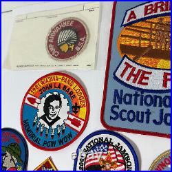 Vintage Various Patch Lot Set National Scout Jamboree Boy Scouts BSA + More