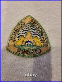 Vintage World War II Era Boy Scouts 1940's Occoneechee Council Camper Patch BSA