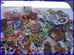 Vintage boy scout memorabilia (Pins, Patches, Books, Belts)