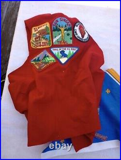 Vintage boy scout memorabilia (Pins, Patches, Books, Belts)