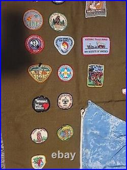 Vintage patch collection /boy Scouts And Others On Blanket