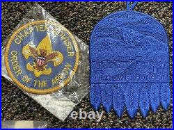 Vintage to Modern BSA Lot of (50) Order of the Arrow Memorabilia Patches Sashes