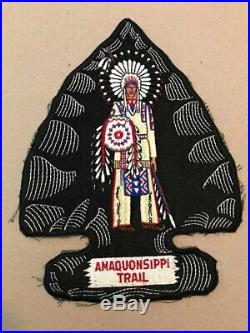 Vintage-unique-rare-amaquonsippi Squaw Patch-national Jamboree-eagle-oa-noac