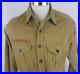 Vtg-1940s-Boy-Scouts-BSA-Uniform-Shirt-Tan-LS-Scouter-Patches-Instructor-USA-01-jlrf