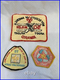 Vtg 1970's Boy Scouts of America BSA Patch Lot Camper Troop Committee Council