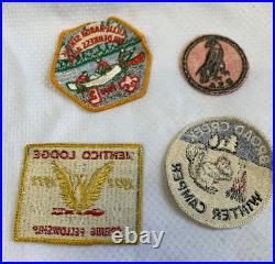 Vtg 1970's Boy Scouts of America BSA Patch Lot Camper Troop Committee Council