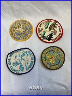 Vtg 1970's Boy Scouts of America BSA Patch Lot Camper Troop Committee Council