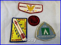 Vtg 1970's Boy Scouts of America BSA Patch Lot Camper Troop Committee Council