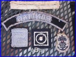 Vtg 30s 40s SEA SCOUTS, Boy Scouts Patches & Insignia, 1941 Flagship Flotilla