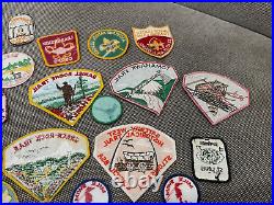 Vtg BSA Boy Scouts of America Group of 28 Patches Some St. Louis Area Council