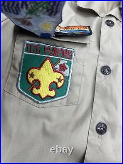 Vtg Huge lot Boy Scouts BSA Patches Arrow Sash Shirt Badge Slides OA Blue Ridge