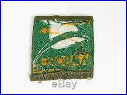 Vtg Original Boy Scouts 1933 Jamboree Patch / Badge Godollo Hungary Stag