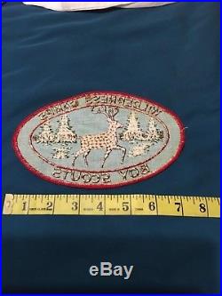 WILDERNESS CAMPS NORTH DAKOTA ROLLED EDGE JACKET PATCH 1950s (EXTREMELY RARE)