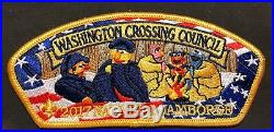 Washington Crossing Council 2 33 Oa 2017 Jamboree 5-patch Sesame Street Muppets