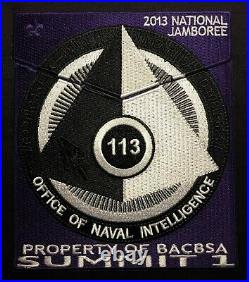 Wihinipa Hinsa Oa Lodge 113 Bsa Bay Area Council 2013 Jamboree Summit 1 2-patch