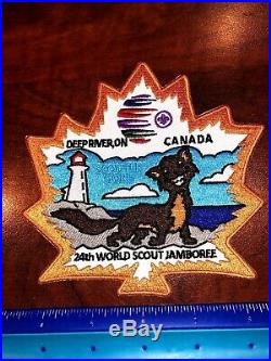 Wild Canadians 9 Set Contingent Patch Badge 2019 24th World Boy Scout Jamboree