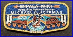 Wipala Wiki Lodge 432 Home of the National Chairman Thank You Flap Patch OA BSA