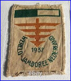 World Jamboree 1937 participant patch / scout badge