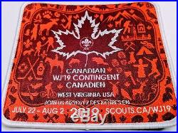 World Jamboree 2019 Scouts Canada Contingent West Virginia USA Jacket patch