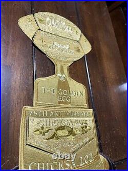 Yocona Area Council, Chicksa 202 Golden Trophy Patch Set Ole Miss MS State