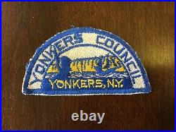 Yonkers Merged Council Old RARE CP Boy Scout Patch