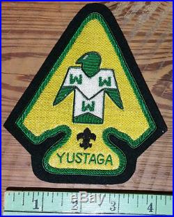 Yustaga Lodge 385 Bullion Patch YB2 SAMPLE