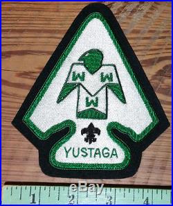 Yustaga Lodge 385 Bullion Patch YB3 SAMPLE
