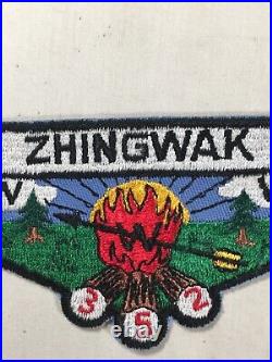 Zhingwak OA Lodge 352 FF First Flap Mint crisp Pristine Flap BSA Patch