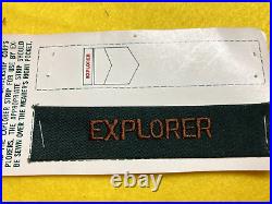 (ae7) vintage Explorer scout collection as shown read description box