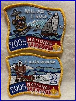 (mr14) Boy Scouts Complete SUBCAMP patch set 2005 National Jamboree