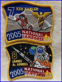 (mr14) Boy Scouts Complete SUBCAMP patch set 2005 National Jamboree